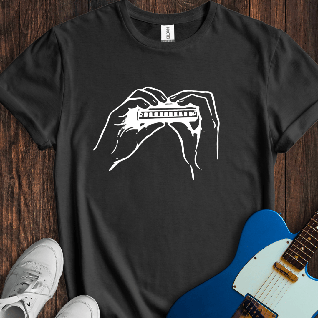 Harmonica Hands T-Shirt
