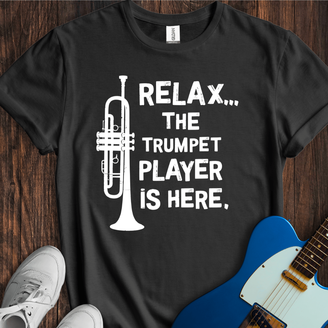 Funny Trumpet Player & Musician Nutrition Facts T-Shirt