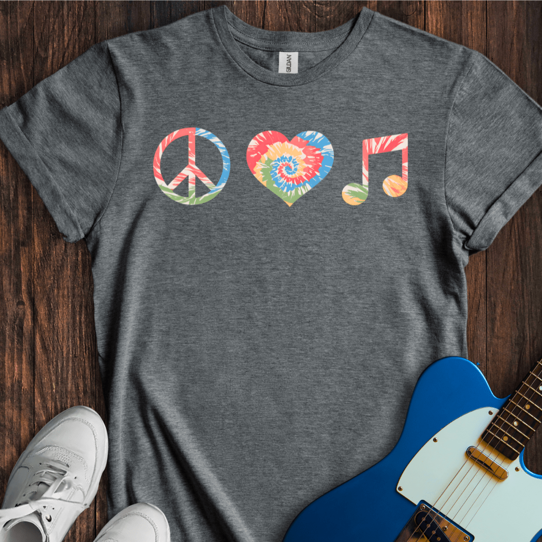 Peace, Love, Music T-Shirt
