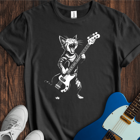 Big Cat Bassist T-Shirt