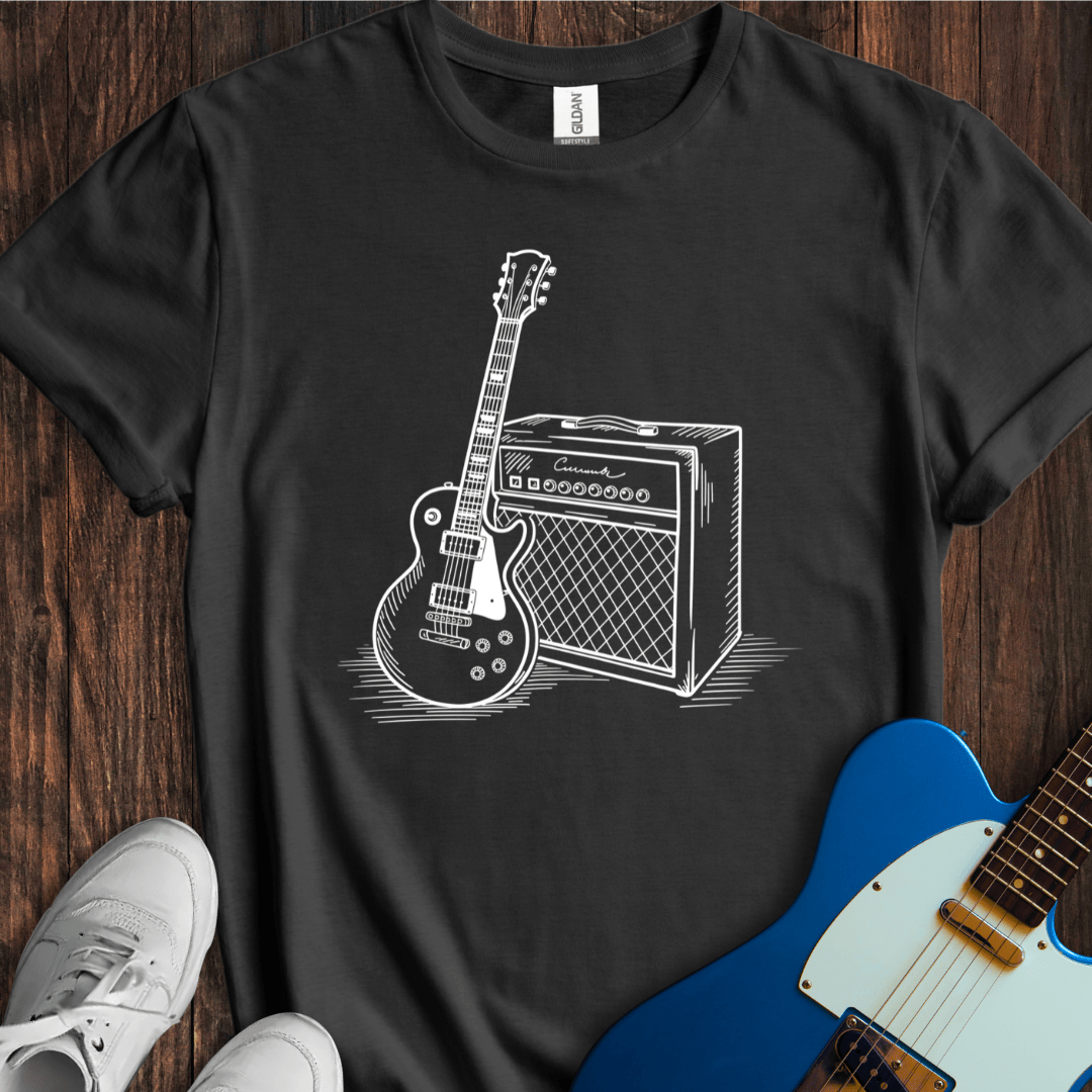Guitar Sketch T-Shirt