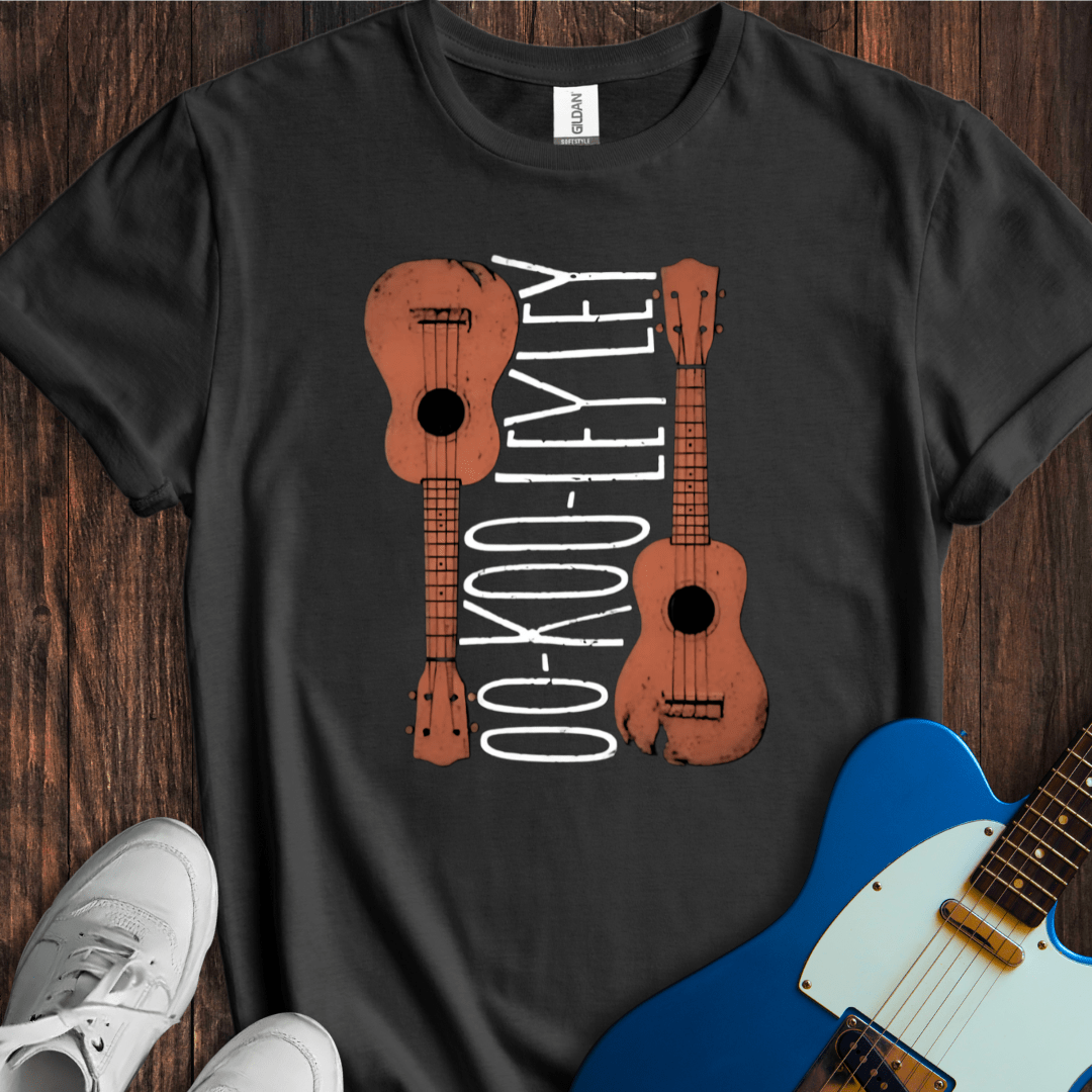 OO-KOO-LEYLEY Vintage Ukulele Music Lover T-Shirt