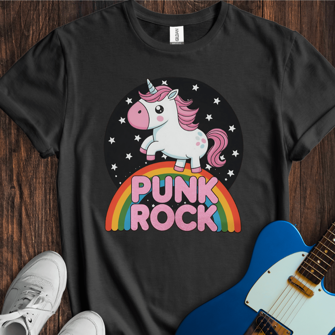 Punk Rock Unicorn T-Shirt