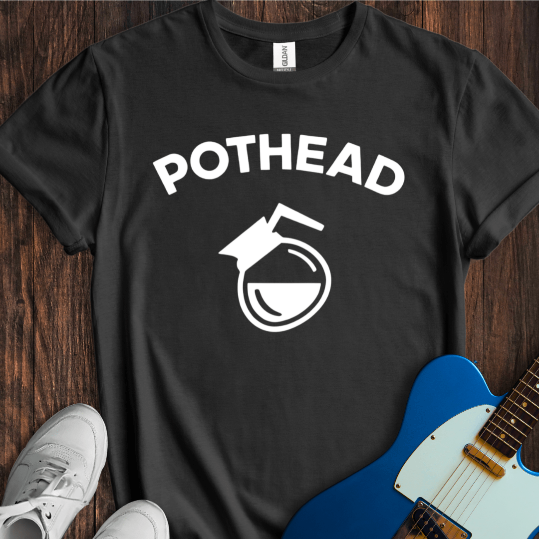 Pothead Coffee Lover Funny T-Shirt – Premium Graphic Tee