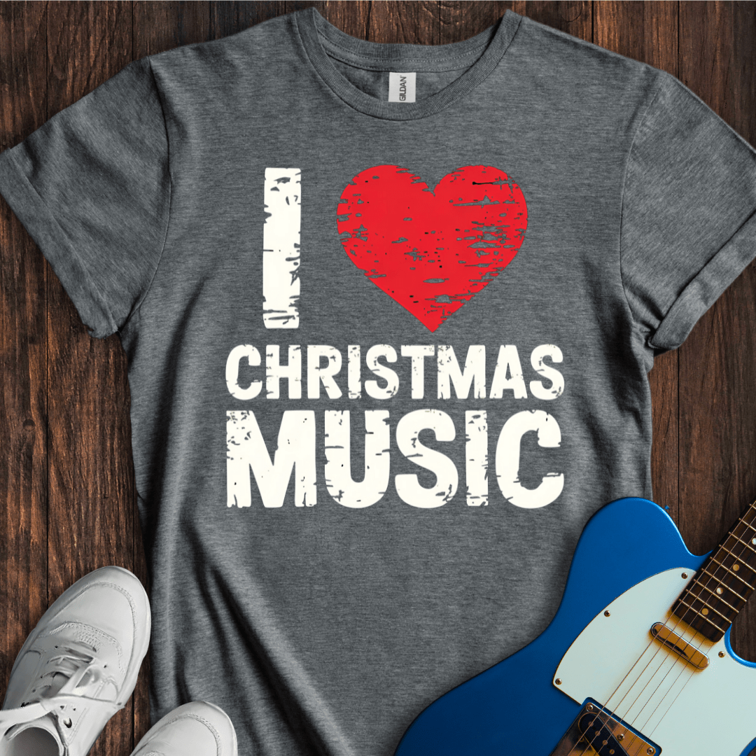 I <3 Christmas Music T-Shirt