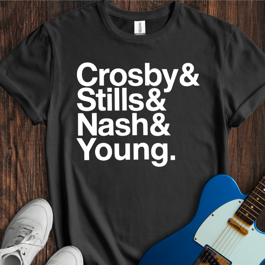 Crosy, Stills, Nash & Young T-Shirt