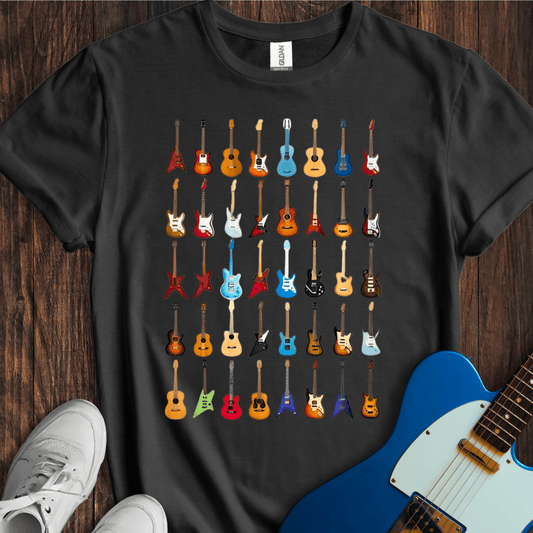 Guitar Camouflage T-Shirt