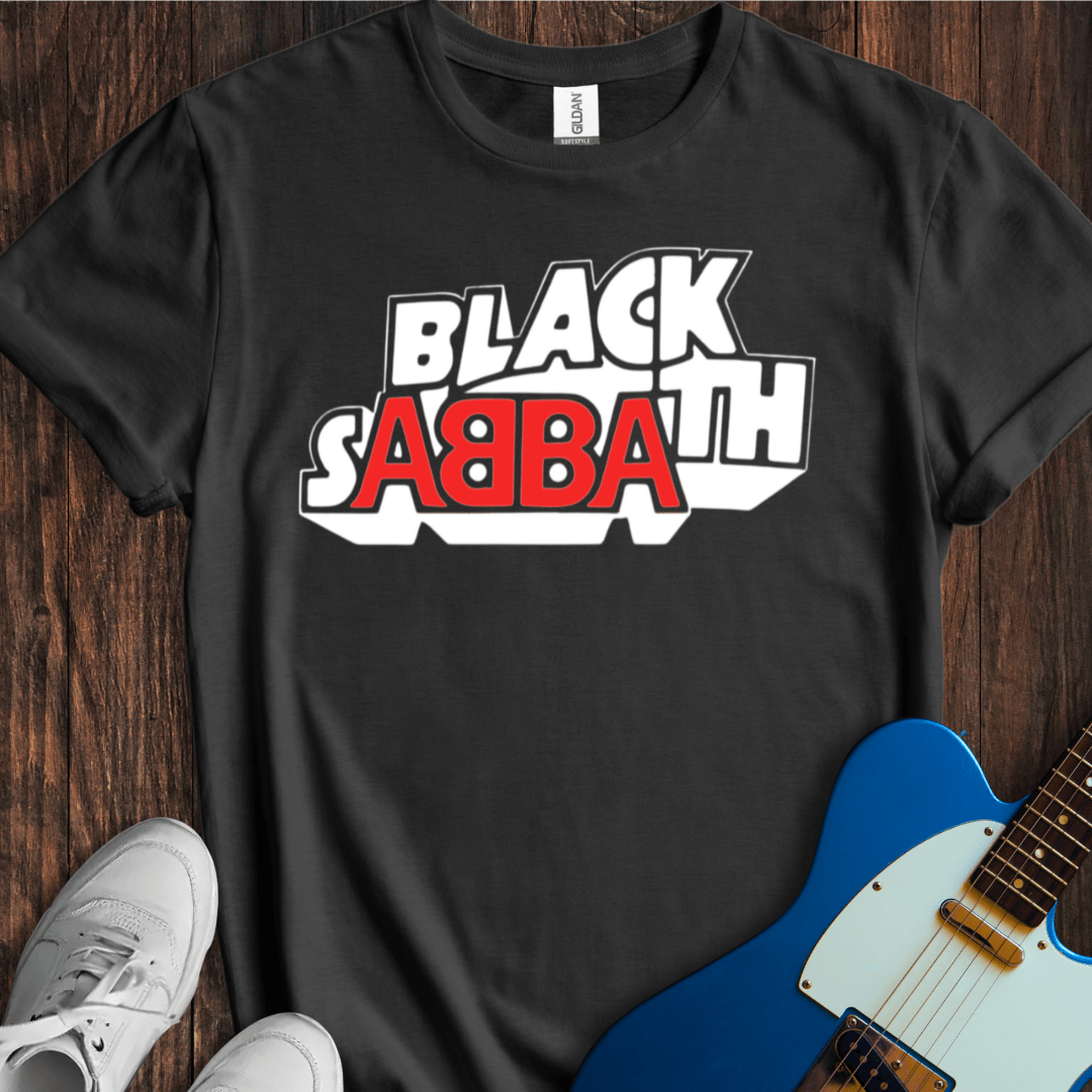 Black S-ABBA-th T-Shirt