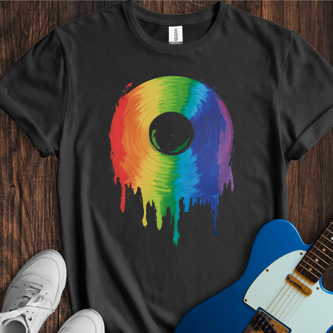 Melting Record T-Shirt
