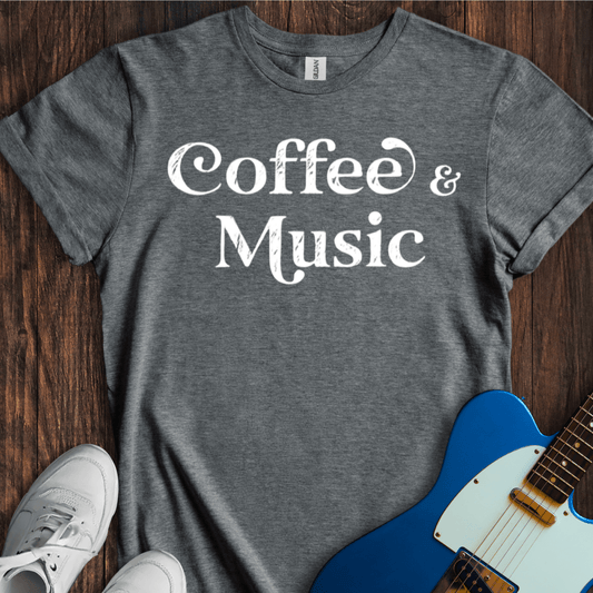 Coffee & Music (II) T-Shirt
