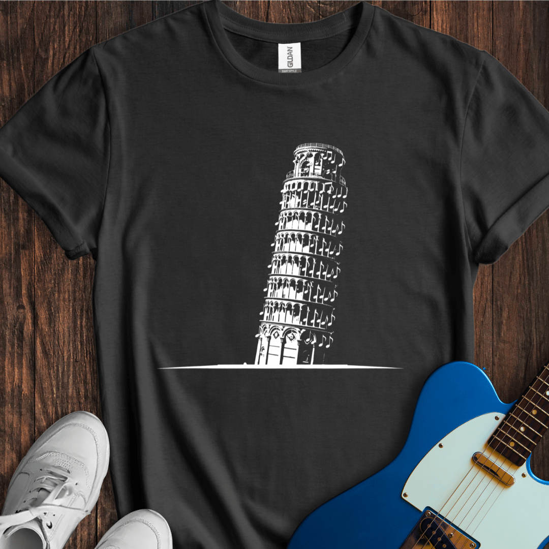 Leaning Tower Of Music T-Shirt