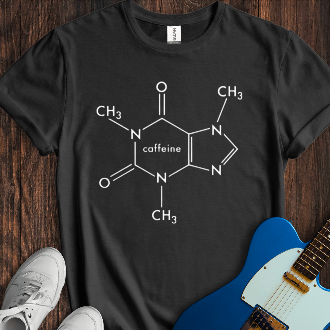 Caffeine Molecule T-Shirt