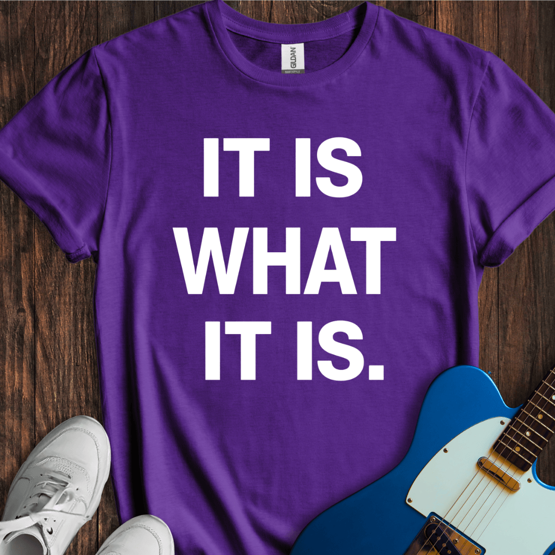 It Is What It Is. T-Shirt