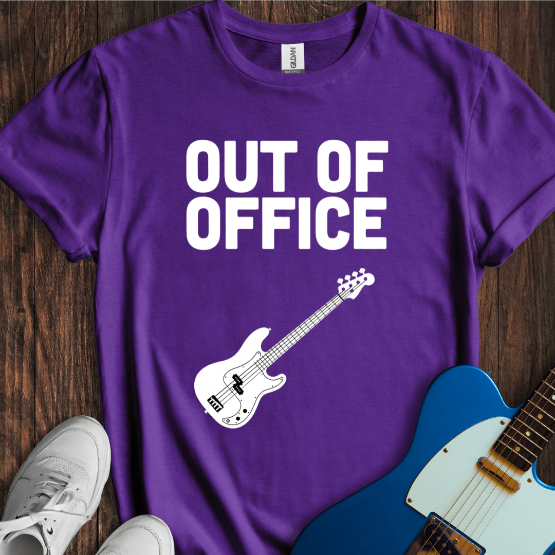 Out Of Office (Bass) T-Shirt