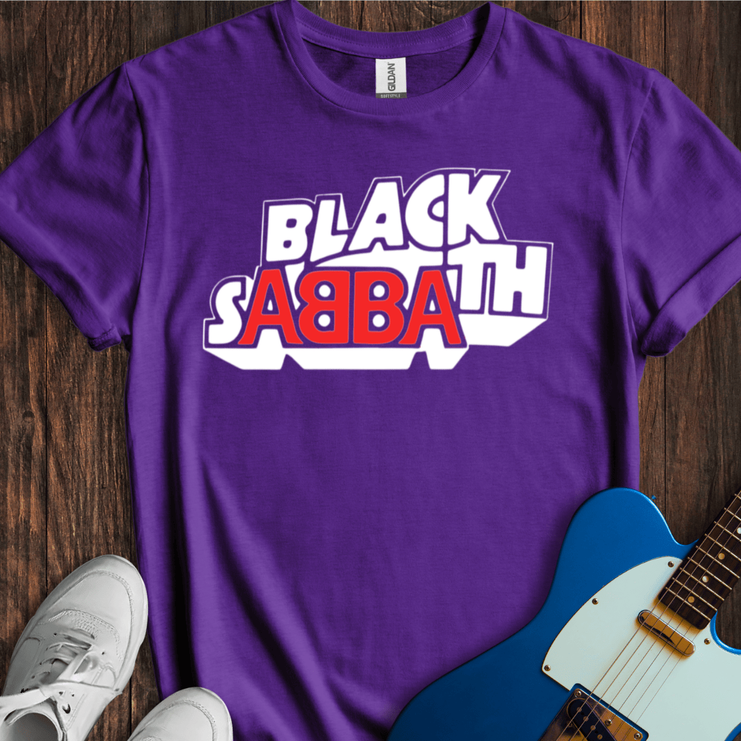 Black S-ABBA-th T-Shirt