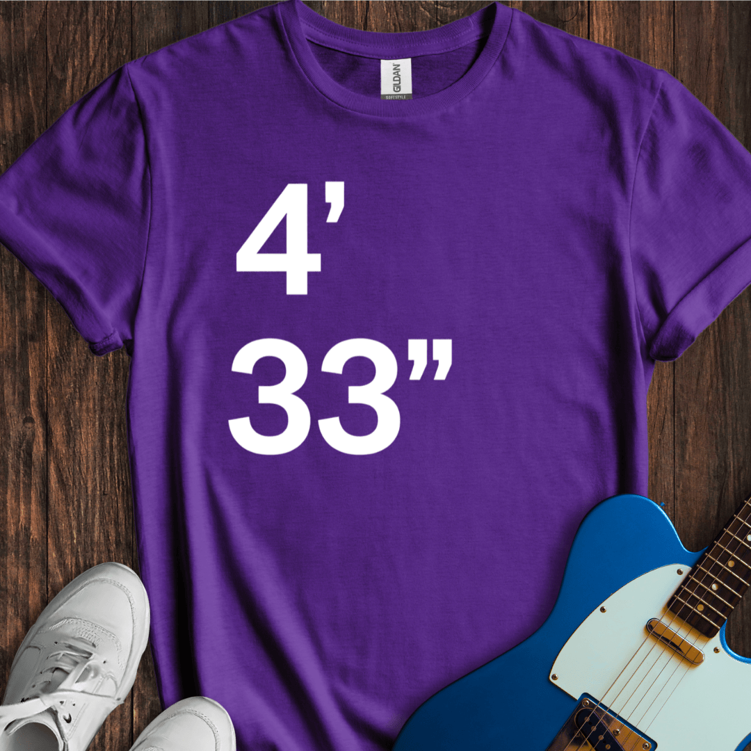 4'33" T-Shirt