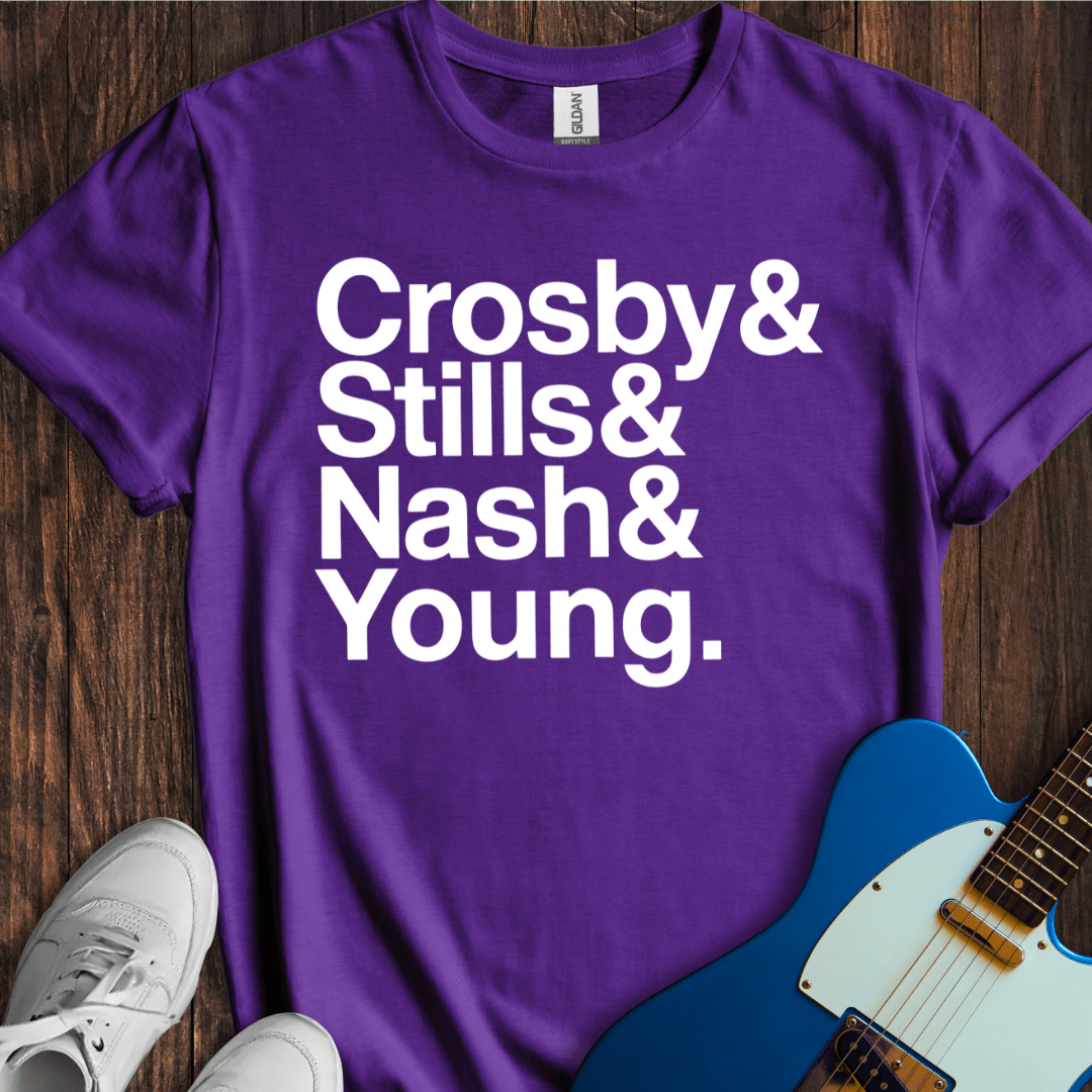 Crosy, Stills, Nash & Young T-Shirt