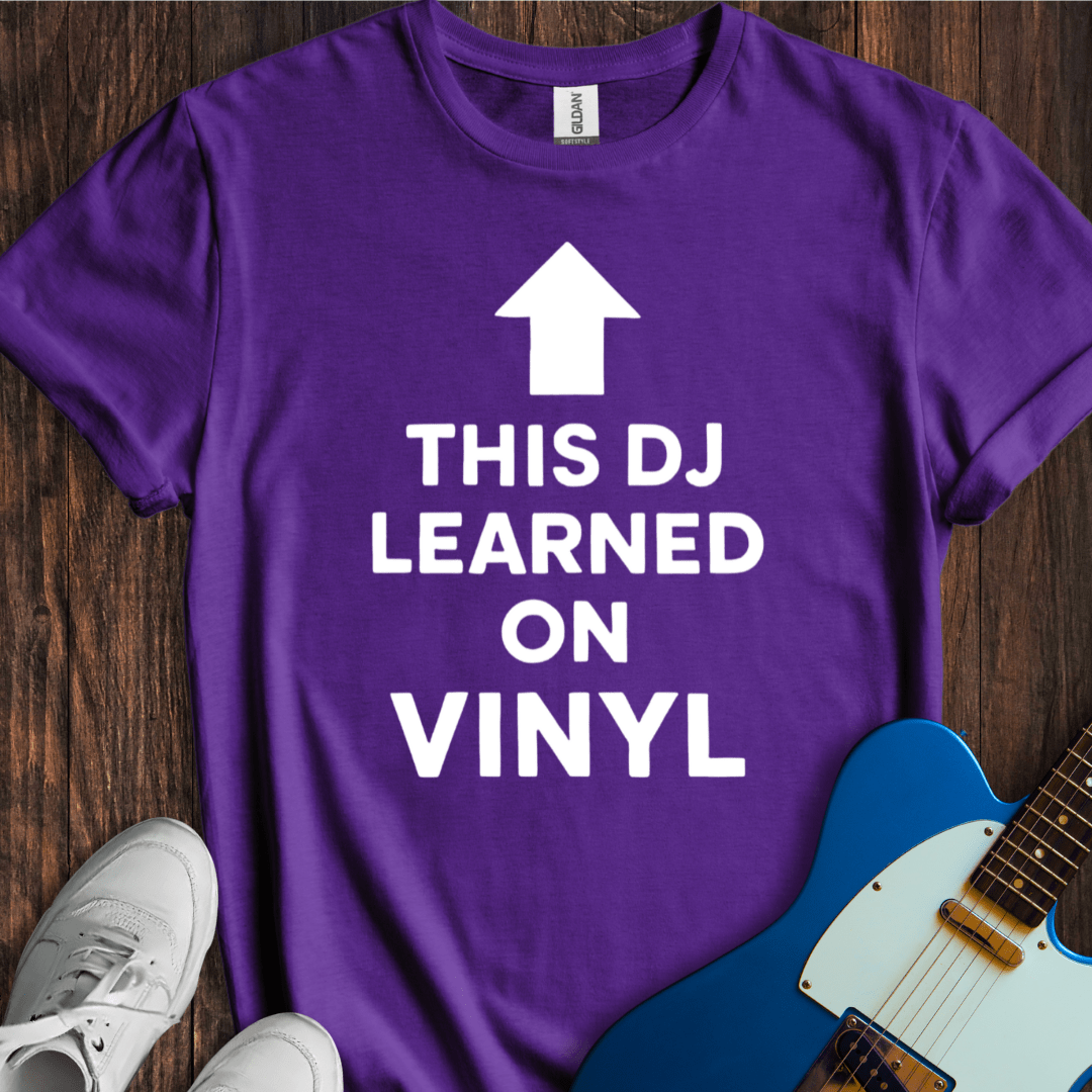 This DJ Learned On Vinyl T-Shirt