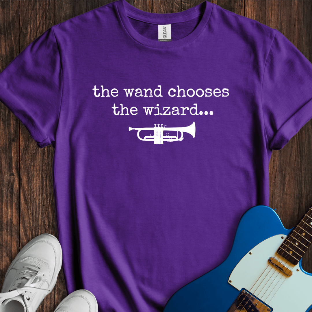 The Wand Chooses The Wizard (Trumpet) T-Shirt