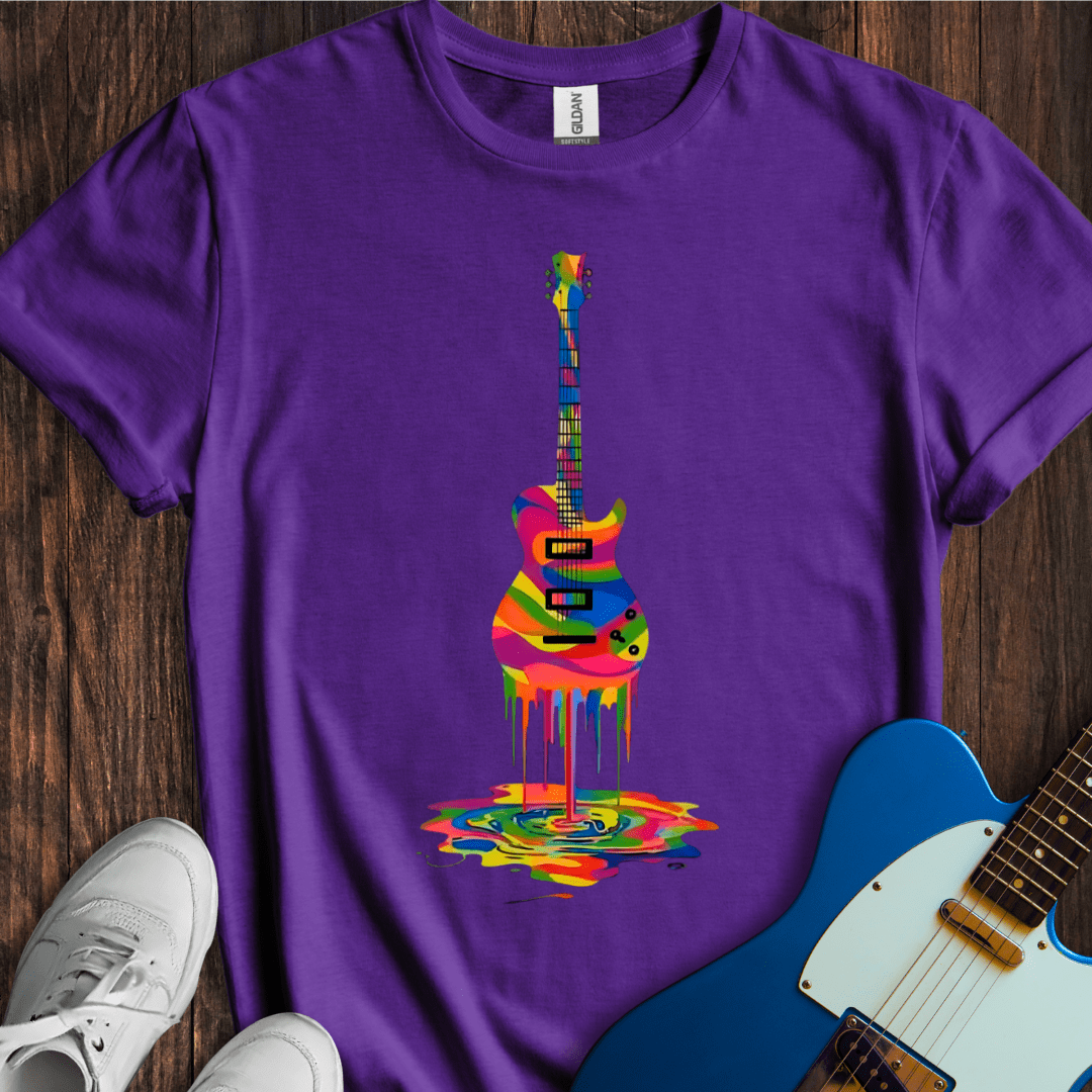 Melting Guitar T-Shirt
