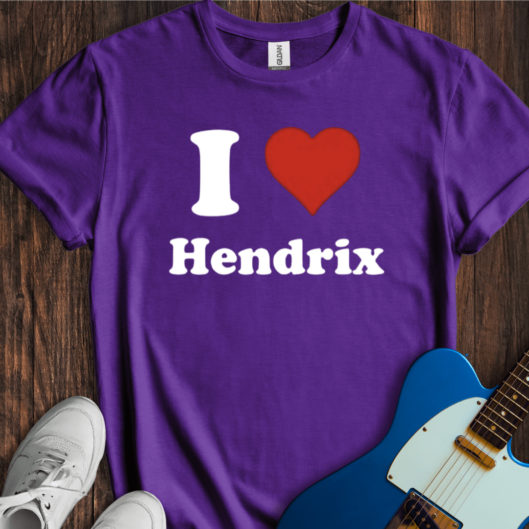 I <3 Hendrix T-Shirt