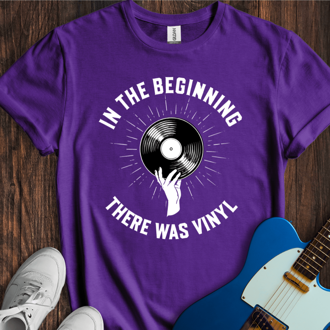 In The Beginning... (Vinyl) T-Shirt