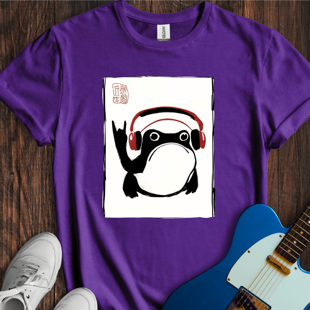 Sad Frog Rockstar (II) T-Shirt