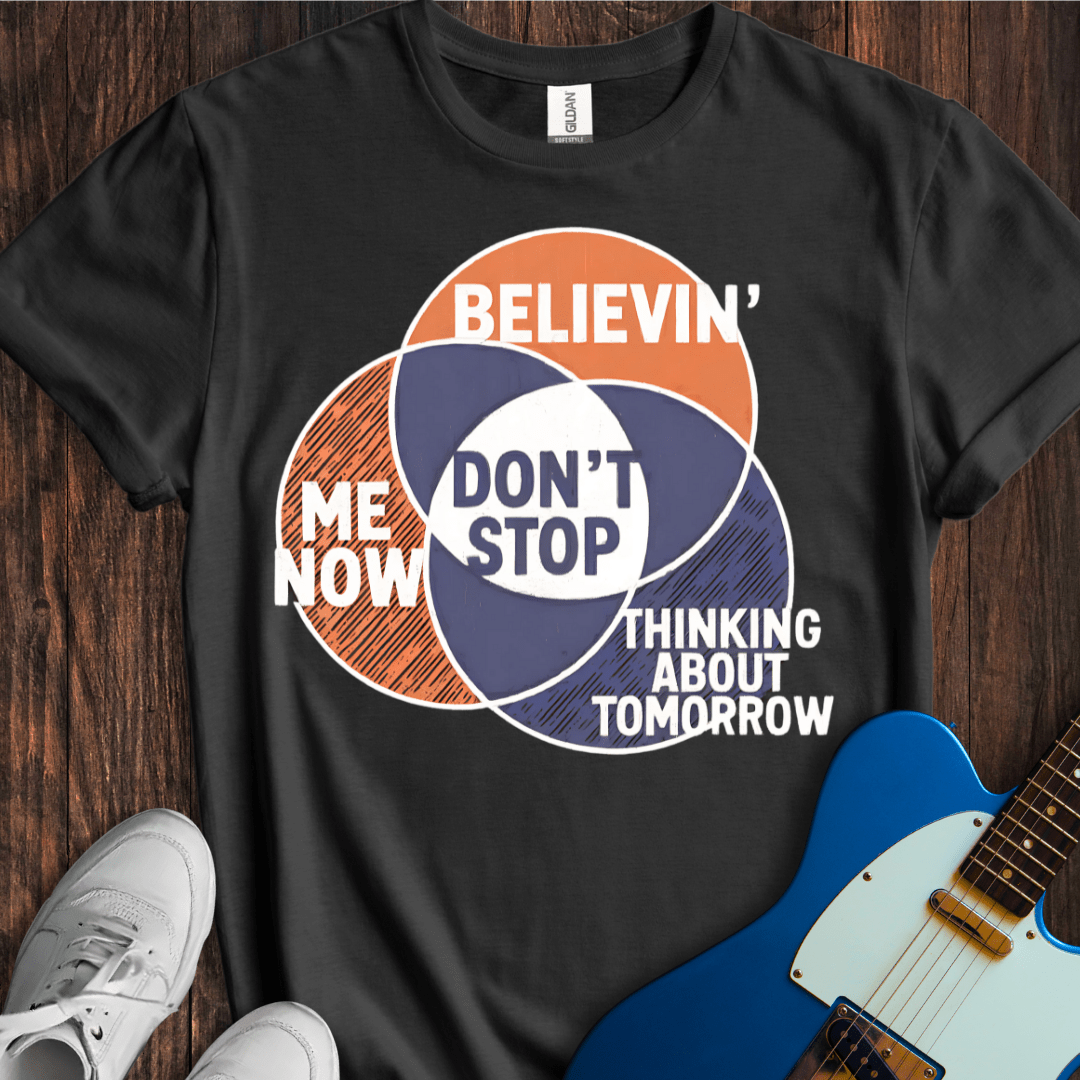 Don't Stop... (Venn Diagram) T-Shirt