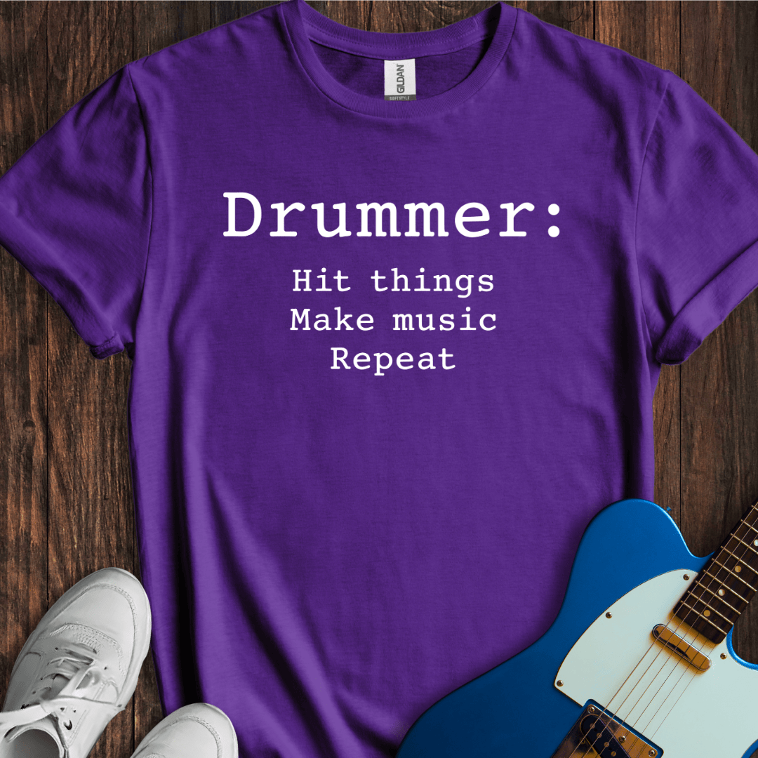 Drummer (Three Things) T-Shirt