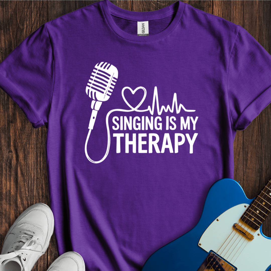 Singing Is My Therapy T-Shirt