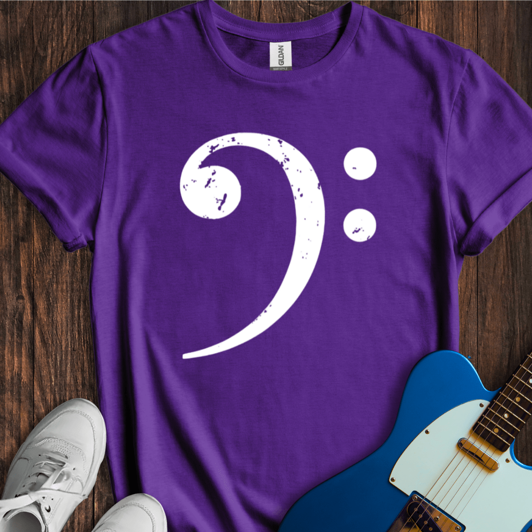Deep Cuts Bass Clef T-Shirt