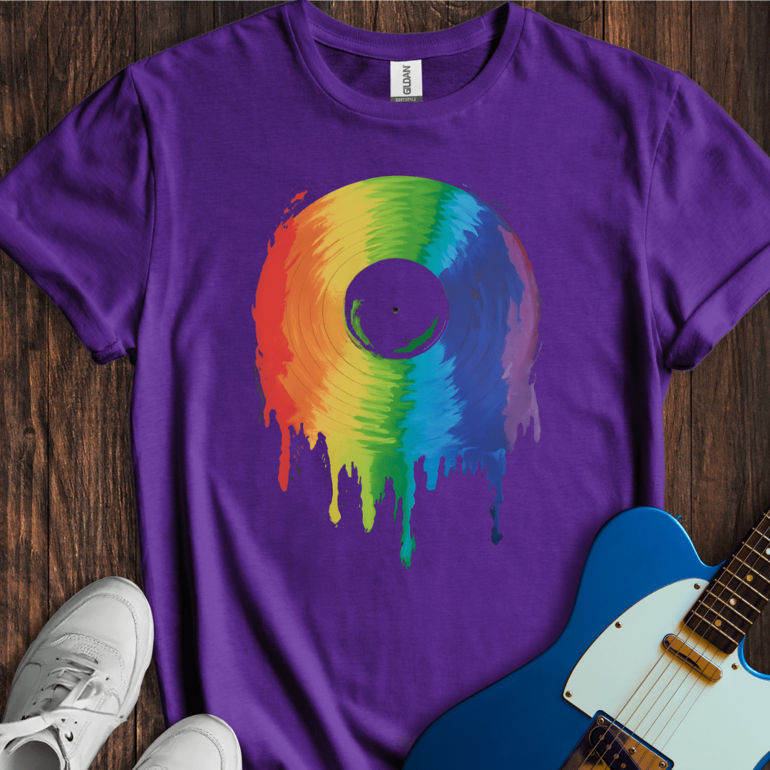 Melting Record T-Shirt