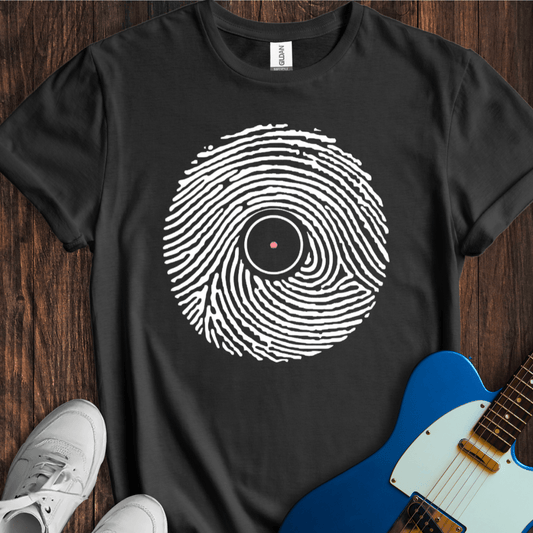 Record Print T-Shirt