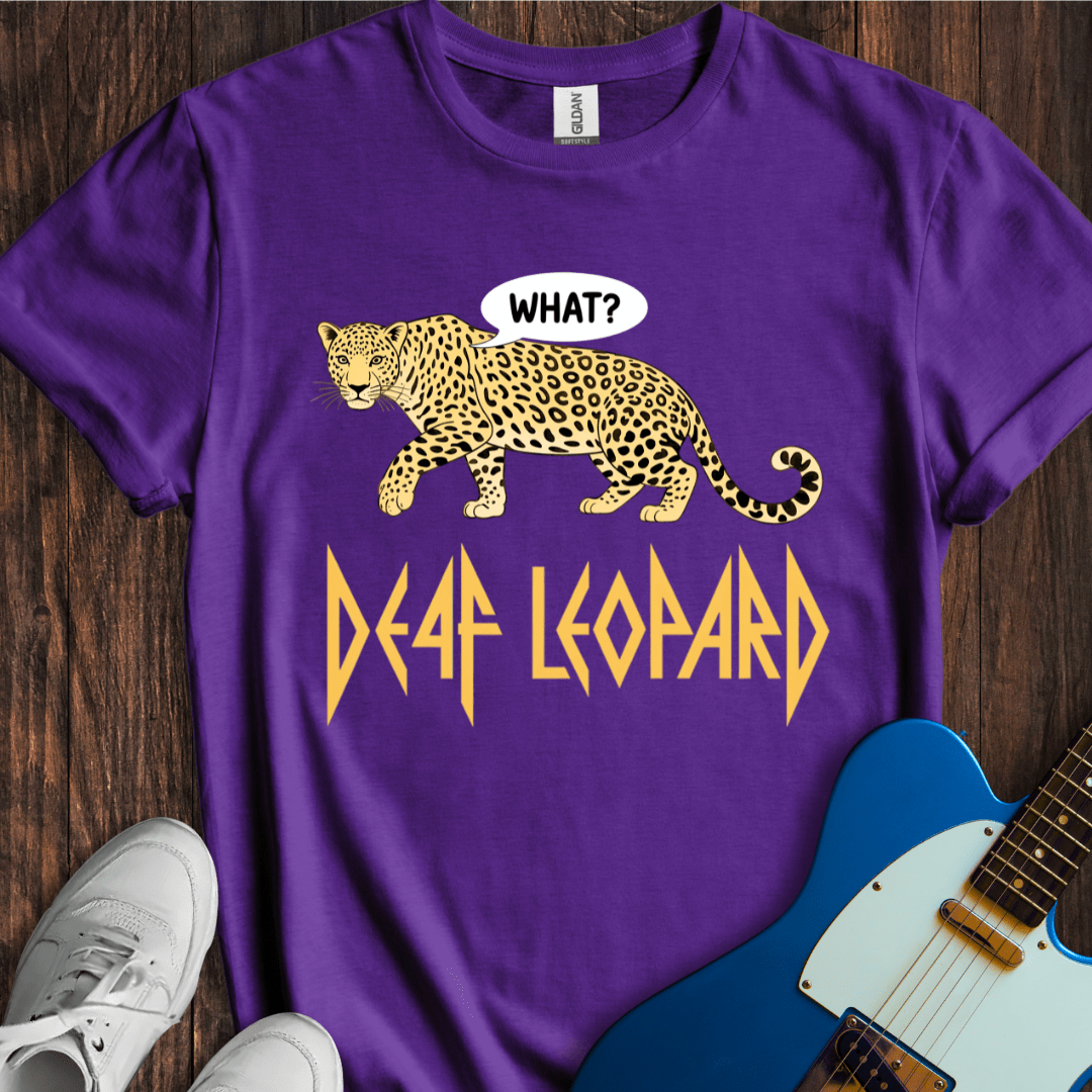 Deaf Leopard T-Shirt