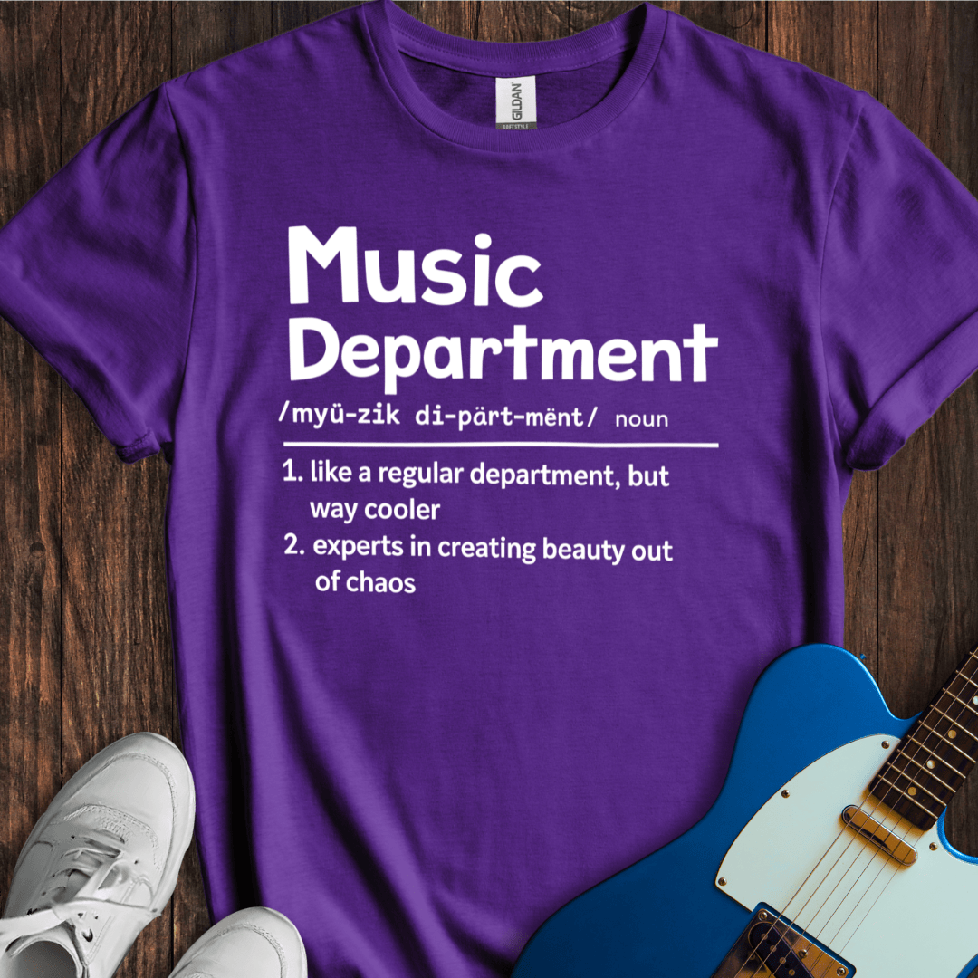Music Department (Definition) T-Shirt