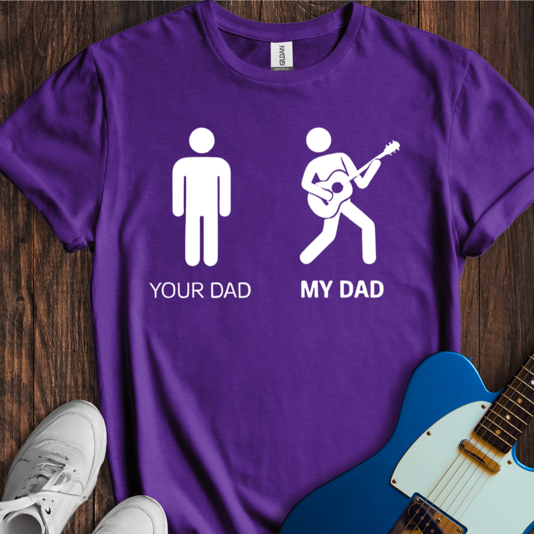 Your Dad vs. My Dad (Guitar) T-Shirt