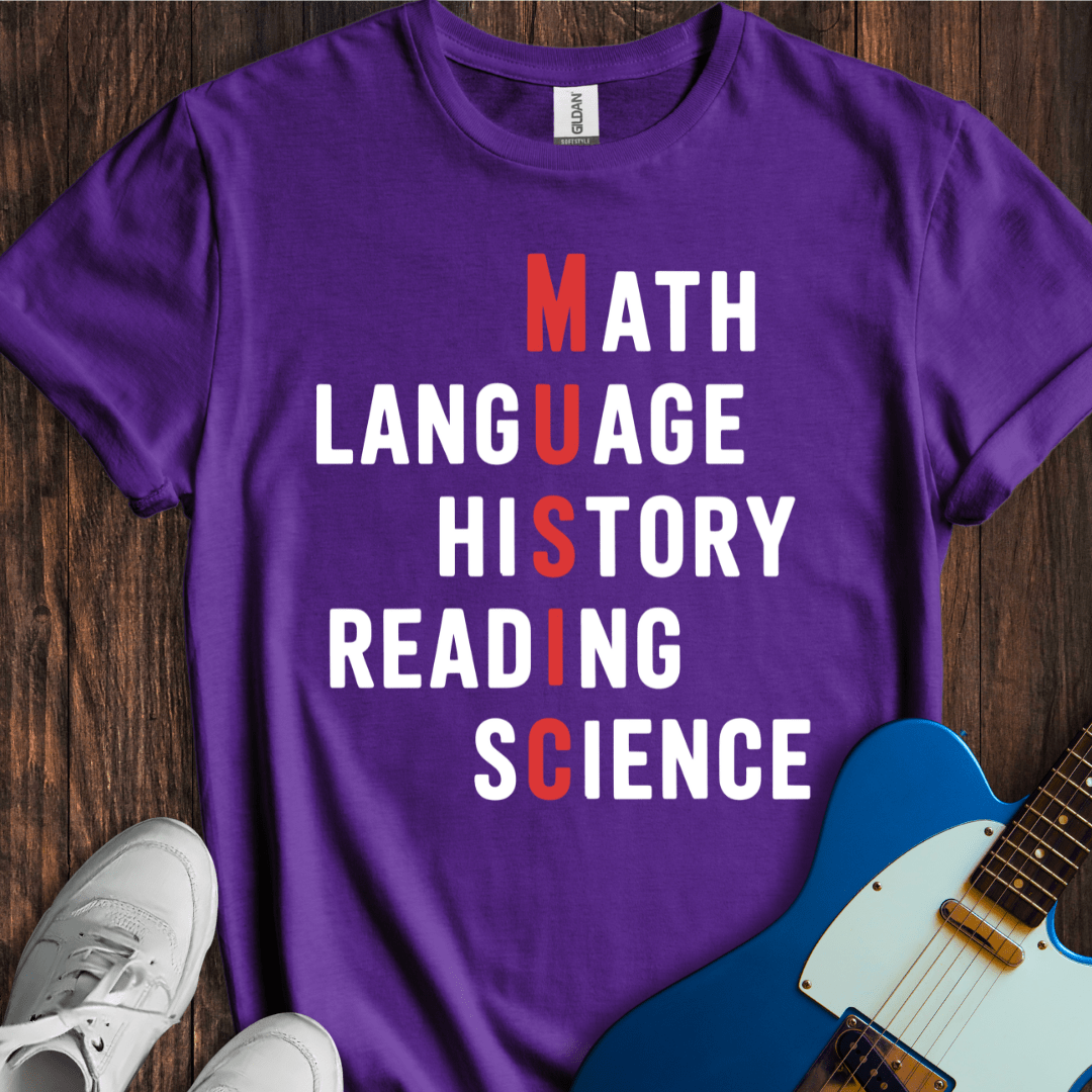 Music Is The Foundation T-Shirt