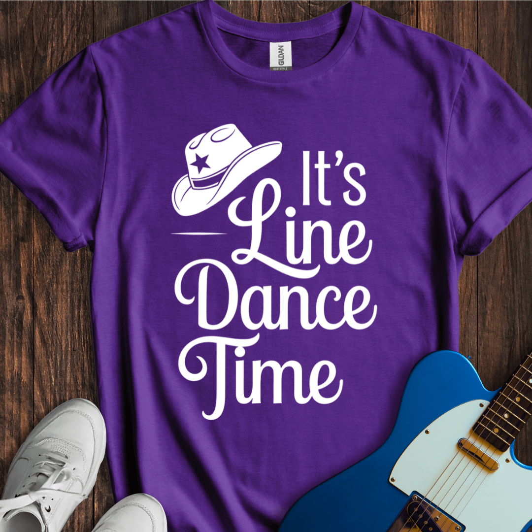 It's Line Dance Time T-Shirt
