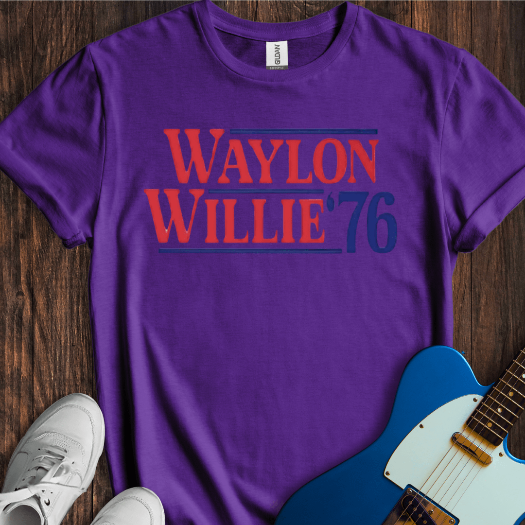 Waylon / Willie '76 T-Shirt