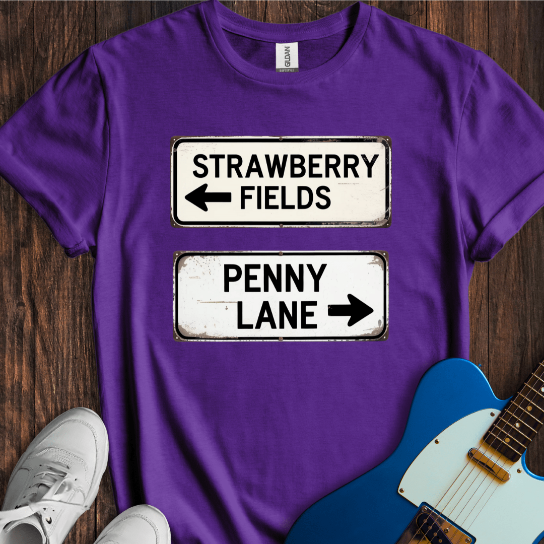 Strawberry Fields & Penny Lane T-Shirt