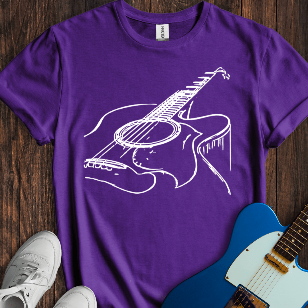Ghostly Guitar (I) T-Shirt