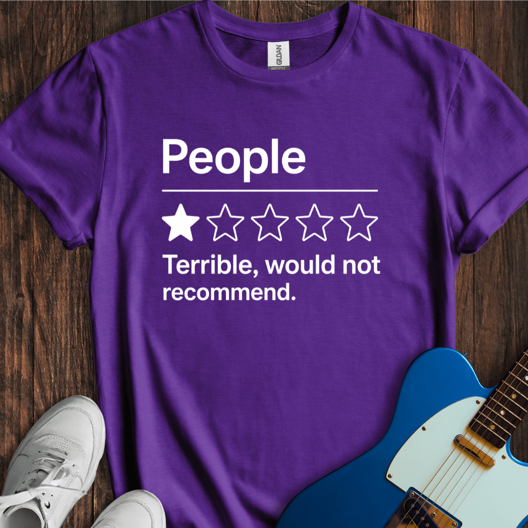 People (One Star Review) T-Shirt