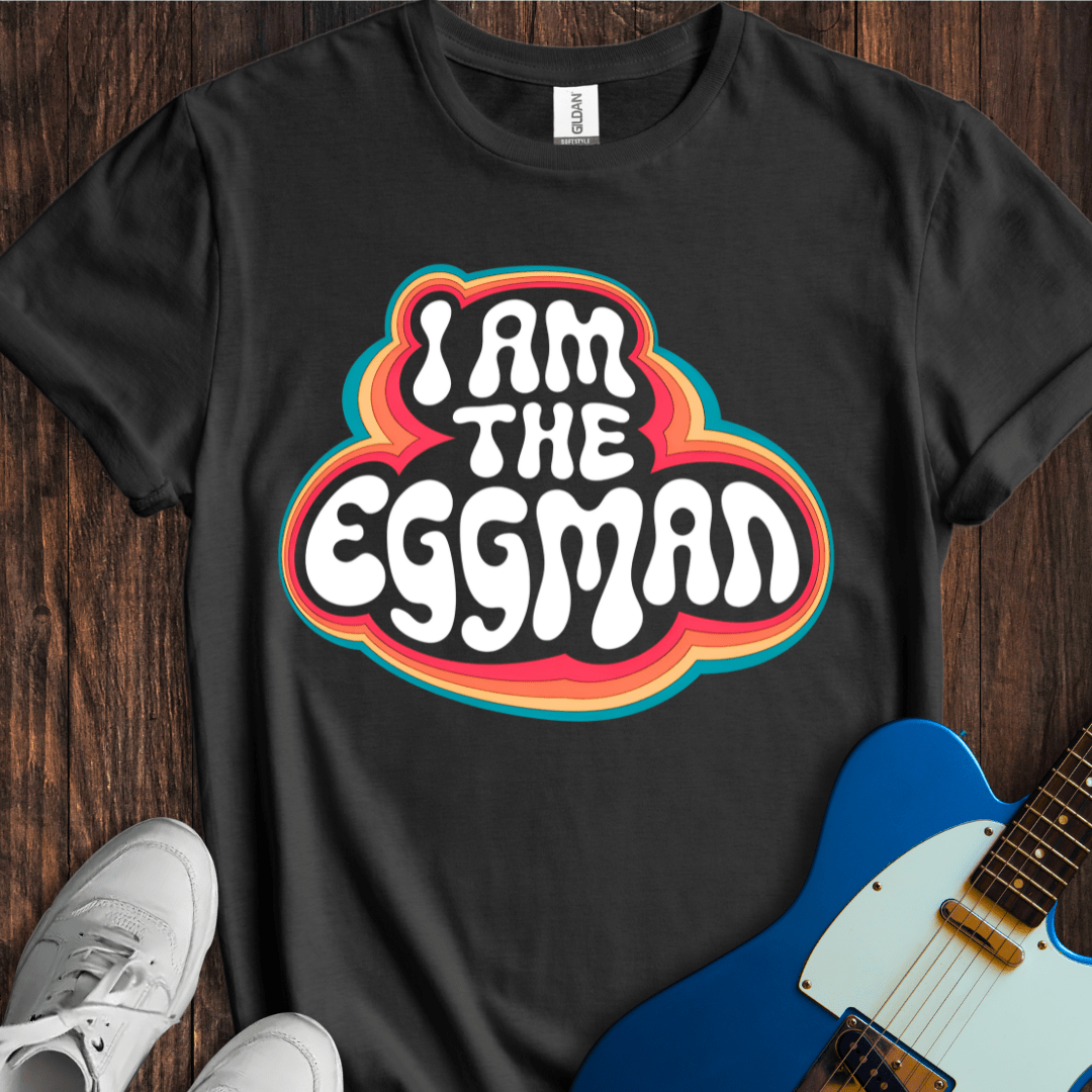 I Am The Eggman Retro T-Shirt - Vintage Psychedelic Graphic Tee