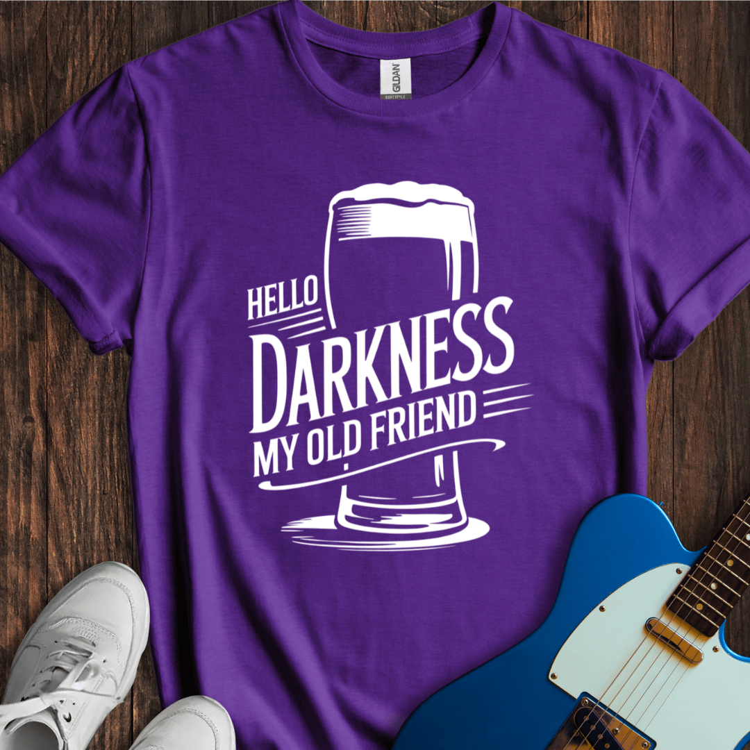 Hello Darkness, My Old Friend (Beer) T-Shirt