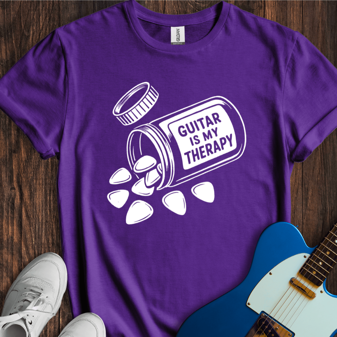 Guitar Is My Therapy (I) T-Shirt