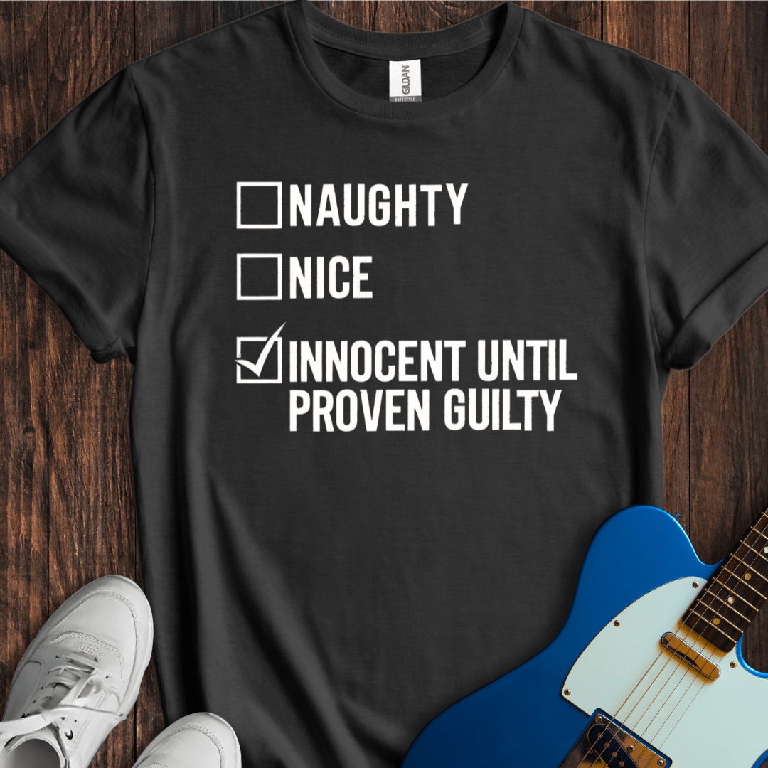 Naughty Or Nice Checkbox (III) T-Shirt