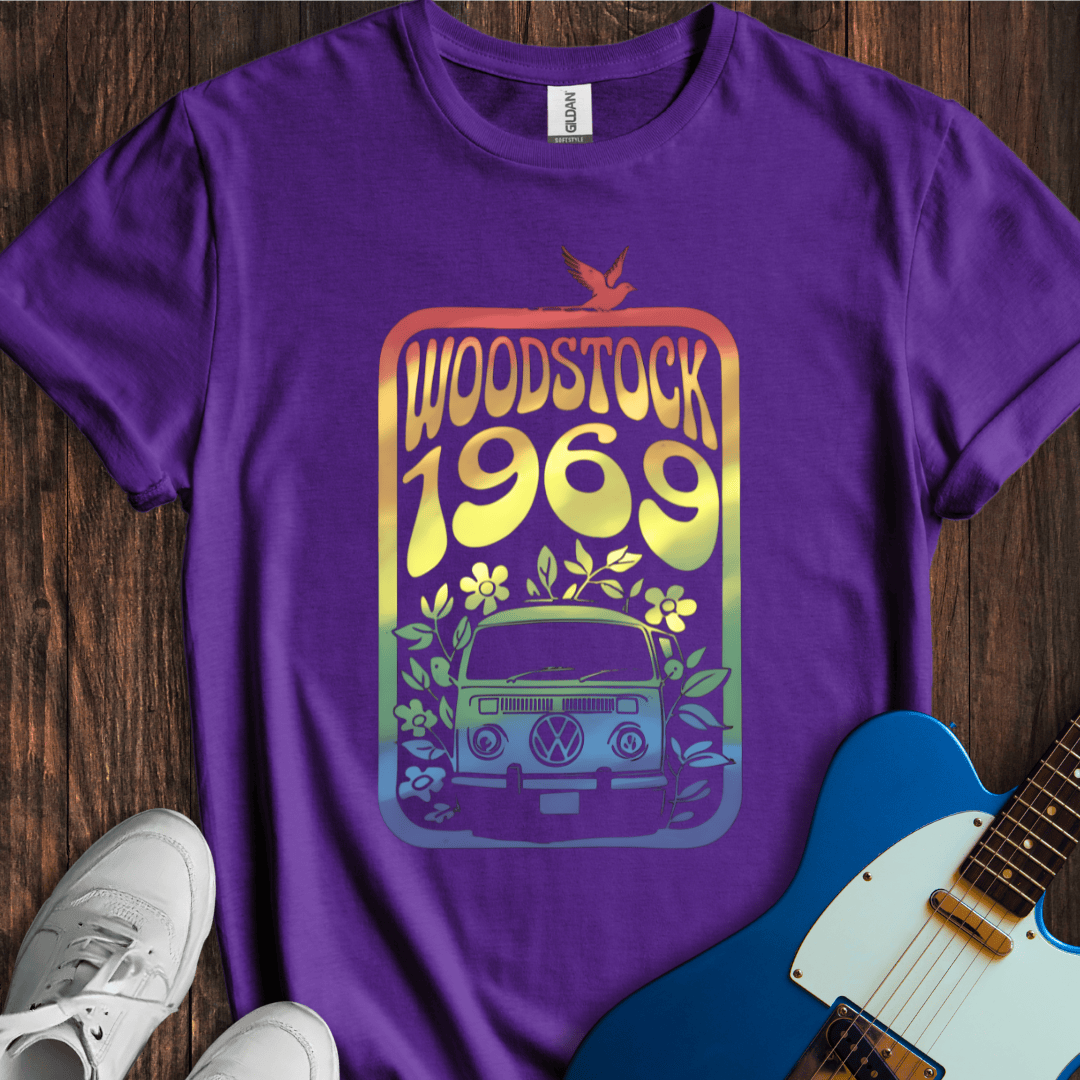 Woodstock 1969 (Rainbow) T-Shirt