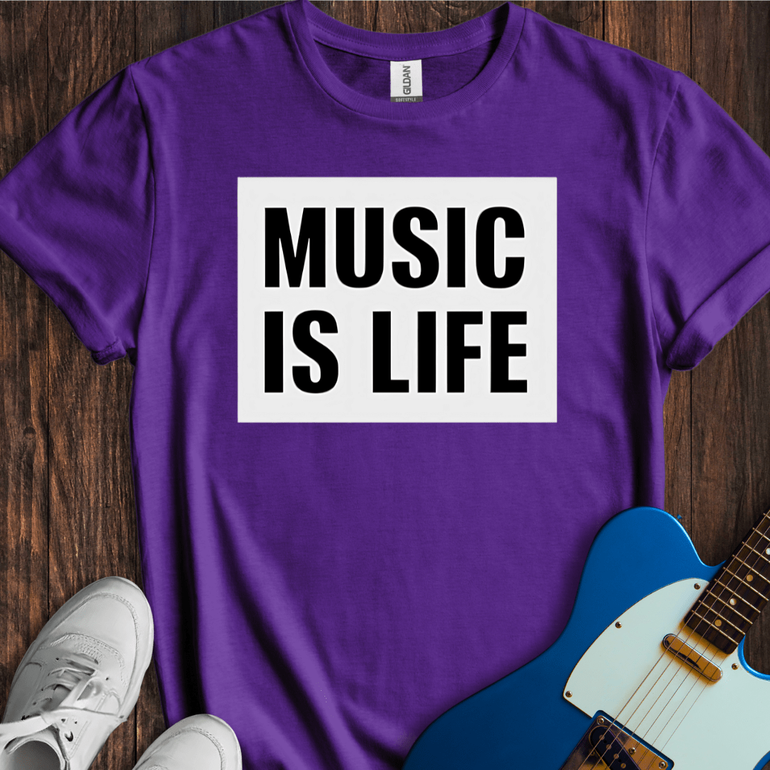 Music Is Life (I) T-Shirt