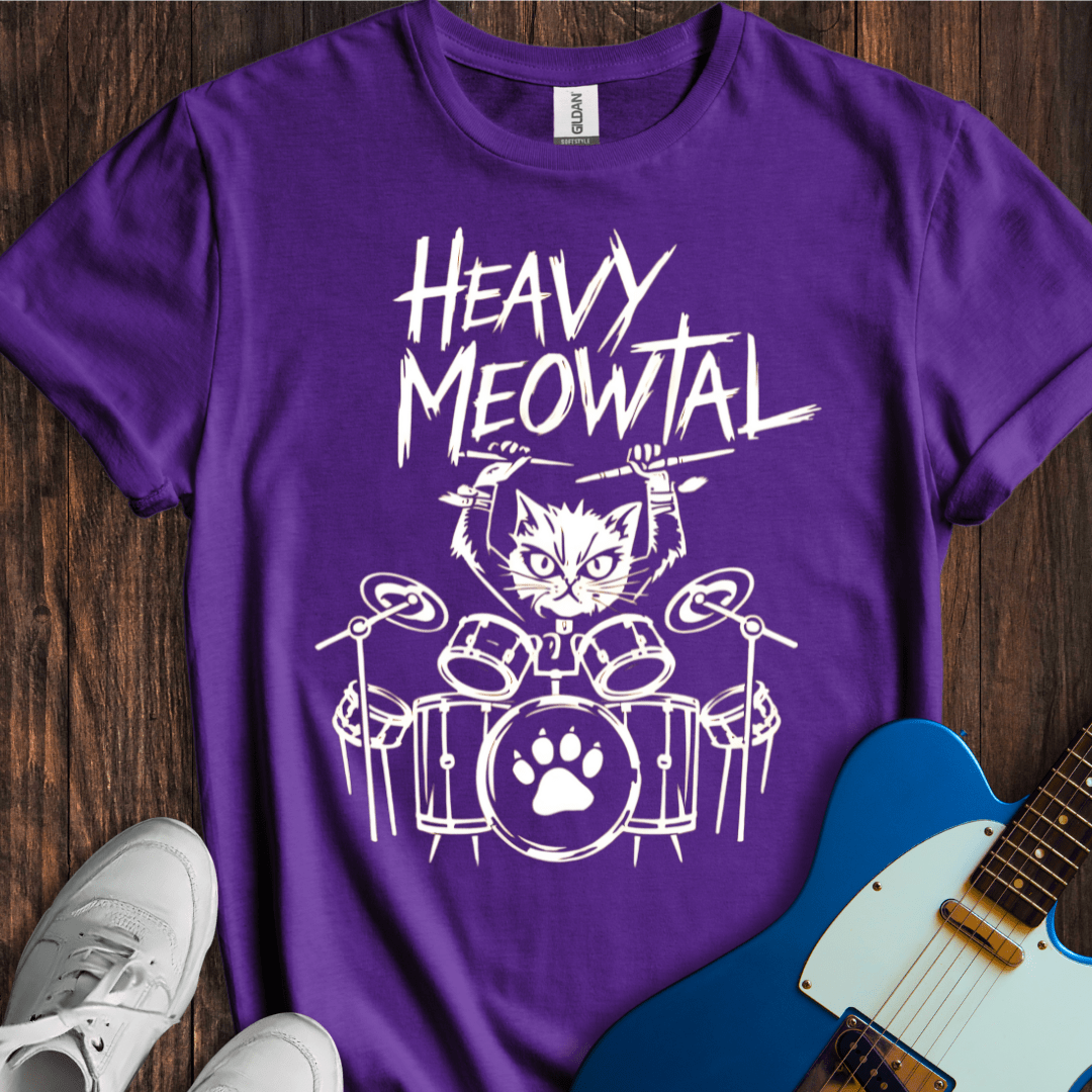 Heavy Meowtal T-Shirt