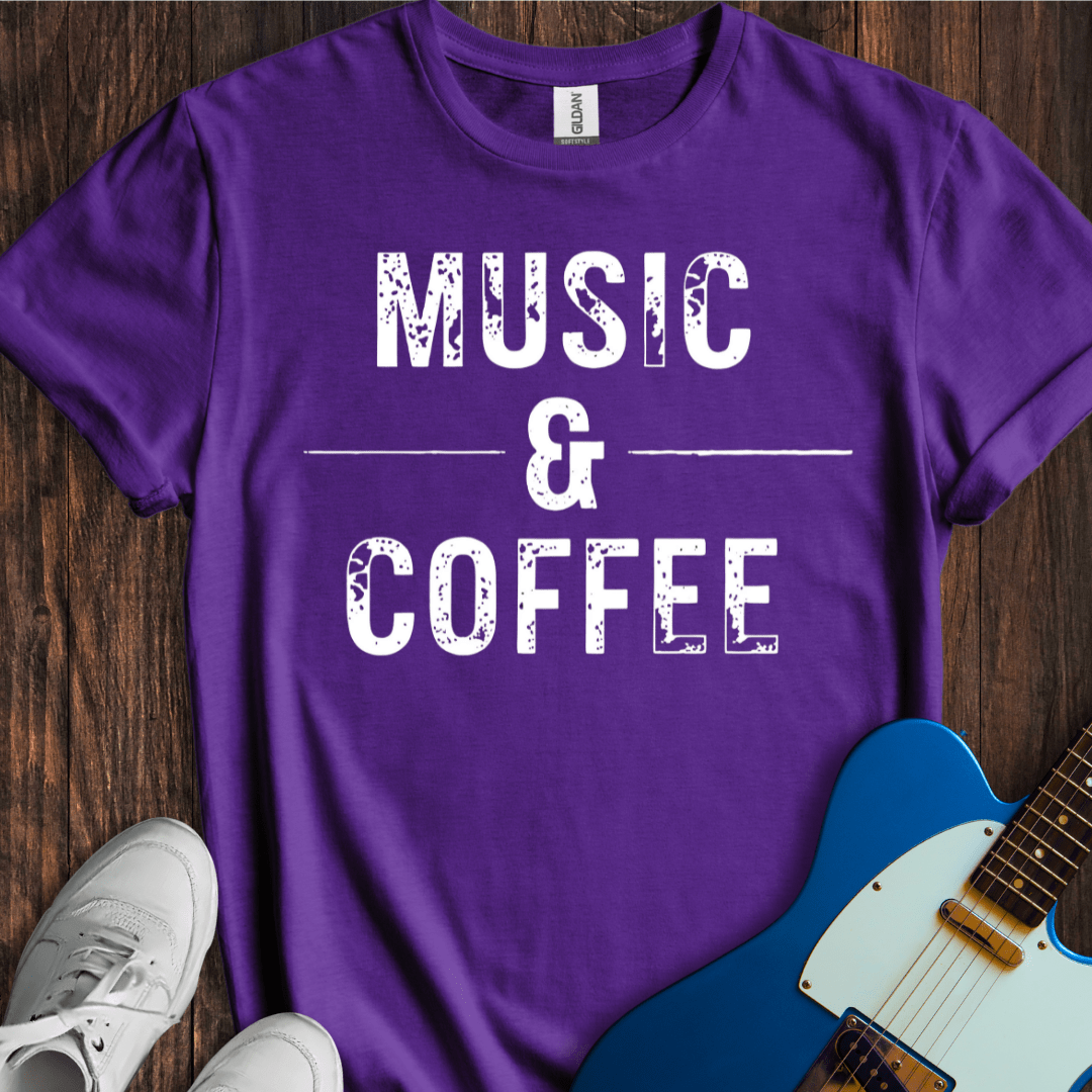 Music & Coffee (II) T-Shirt